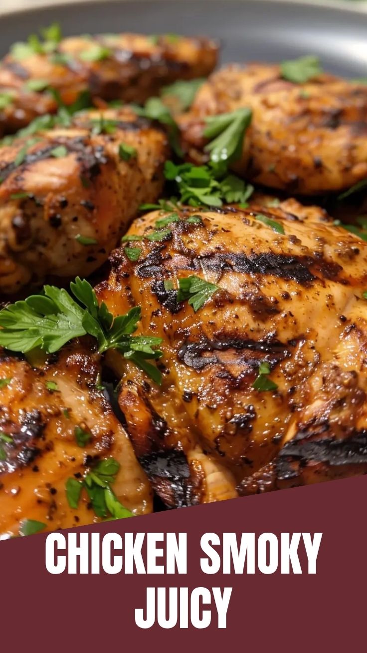 A perfectly cooked grilled chicken, showing char marks and juicy texture