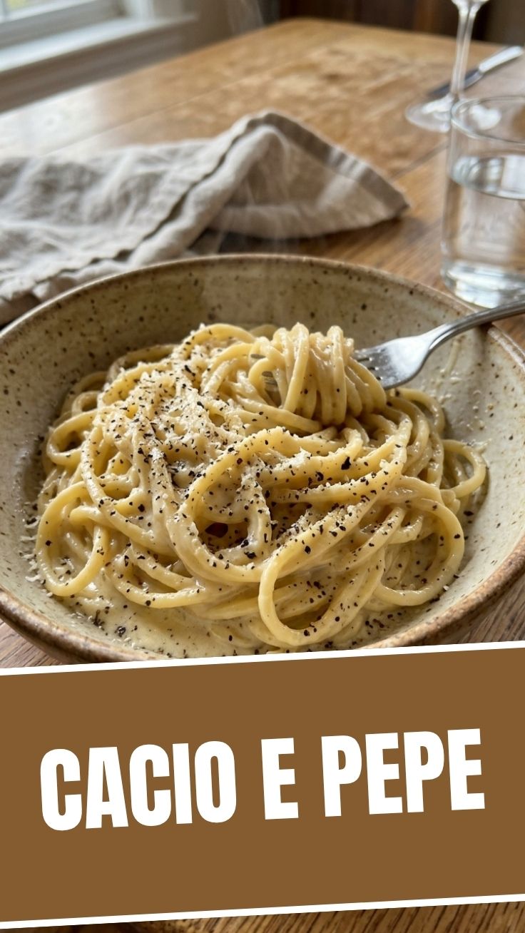 Authentic Cacio e Pepe