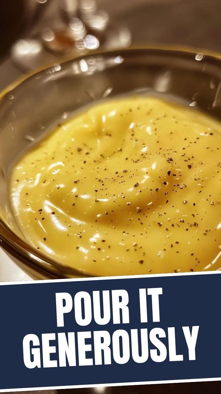 Silky Hollandaise Sauce in a ramekin with fresh herbs