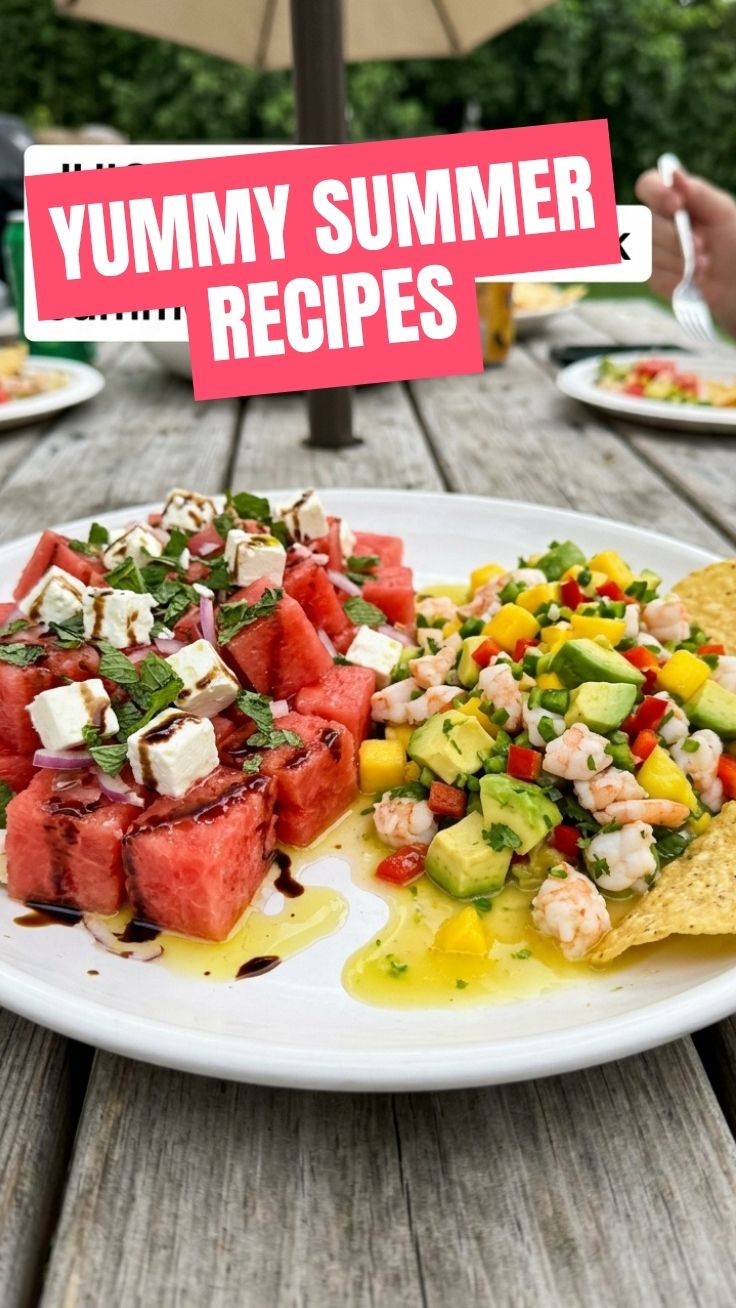A vibrant display of various healthy no cook summer recipes, ready to eat without heat.