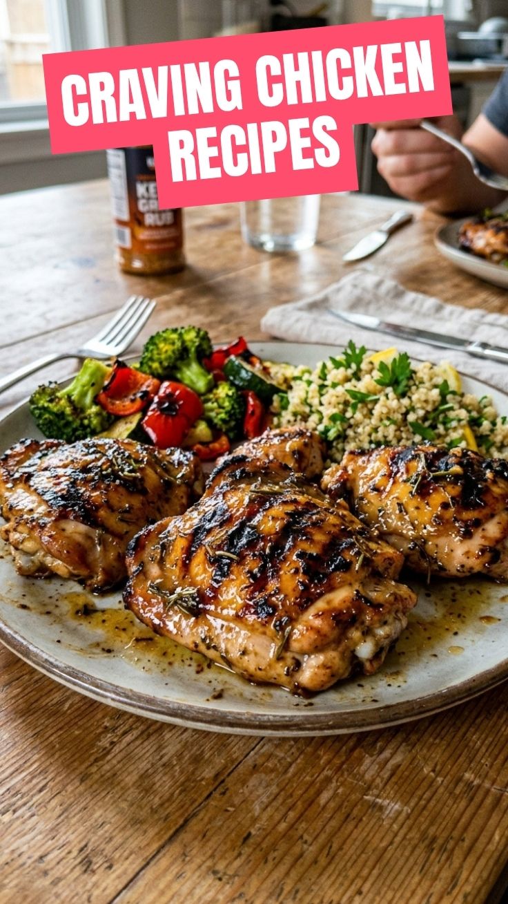 Juicy grilled chicken breast sliced on a wooden board