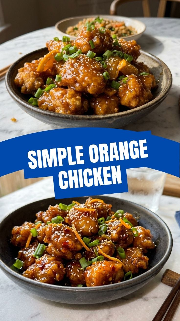 Savory Orange Chicken