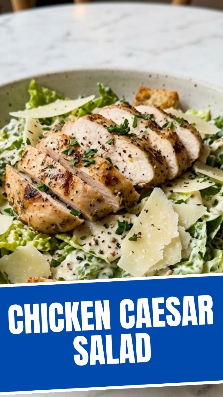 Crisp romaine lettuce for Chicken Caesar Salad